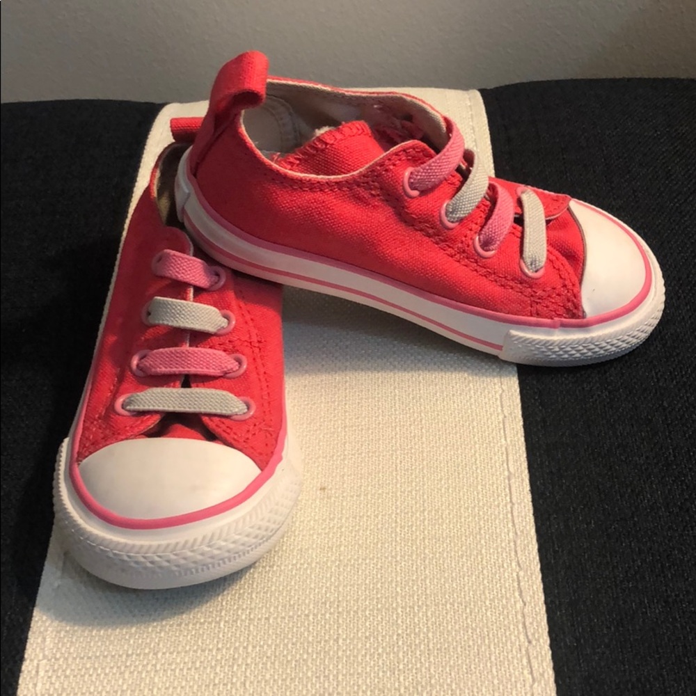 *NW* Pink/White/Grey Converse Slip On Sneakers